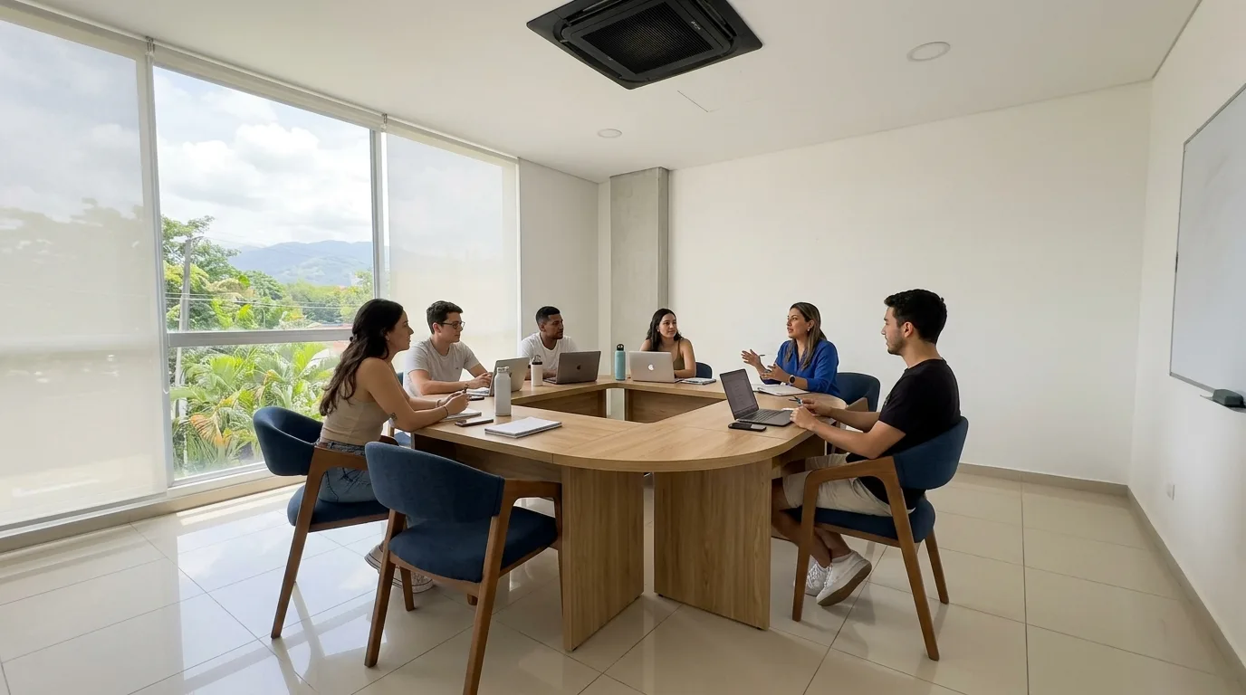 Aulas corporativas y capacitación empresarial de inglés FAST ENGLISH Cali